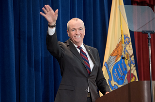 Governor Murphy at a Rutgers address